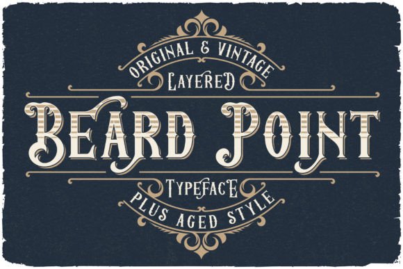 Beard Point: A Vintage Font for Modern Editorial Design