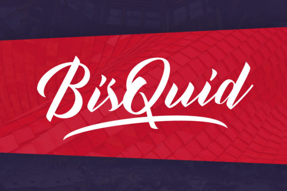 BisQuid: The Script Font That Elevates Your Campaigns