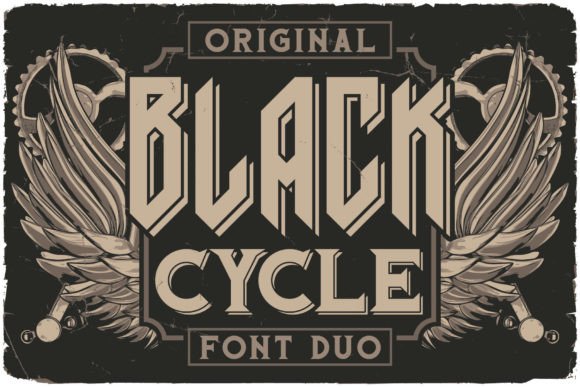 Black Cycle: A Timeless Font for Polished Branding
