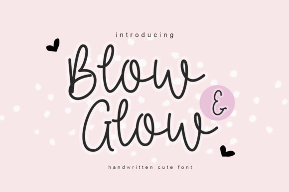 Bring Your Creations to Life with Blow Glow Font