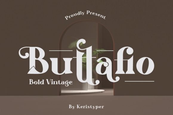 Buttafio: A Stylish Serif Font for Modern Web Design