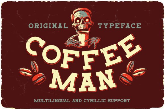 Coffee Man: A Serif Font with Vintage Charm