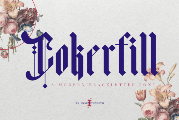 Cokerfill: A Blackletter Font for Timeless Editorial Design