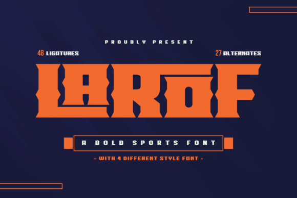 Designing with Larof: A Font That Bridges Vintage and Modern