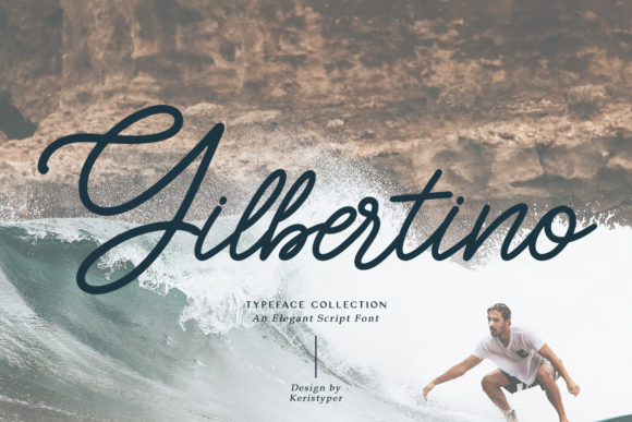 Enhance Your Editorial Design with the Gilbertino Script Font