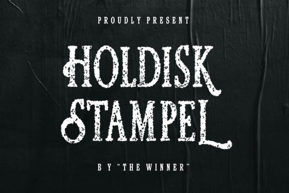 Holdisk Stampel Serif Font for Editorial Design