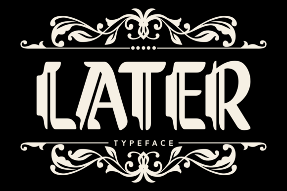 Later Font for Gothic Web Design
