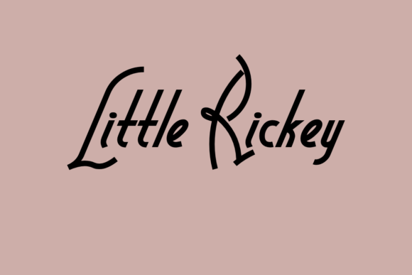 Little Rickey: A Quirky Font for Handmade Creations
