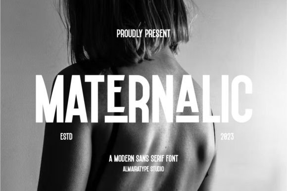 Maternalic: A Stylish Sans Serif Font for Your Brand