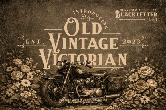 Old Vintage Victorian Font Review: A Timeless Touch for Branding