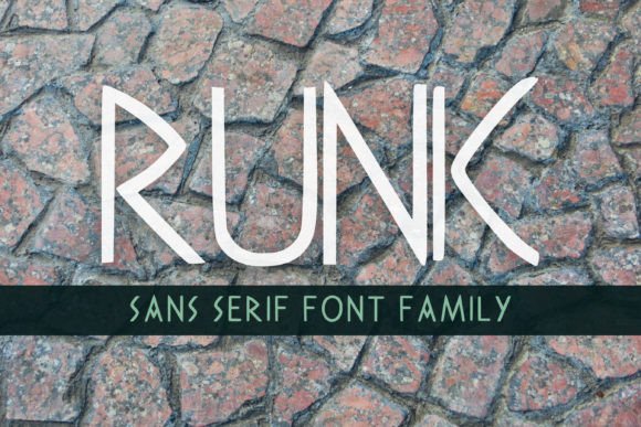 Runic Font for Bold Digital Branding