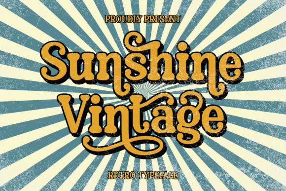 Sunshine Vintage Font for Memorable Branding